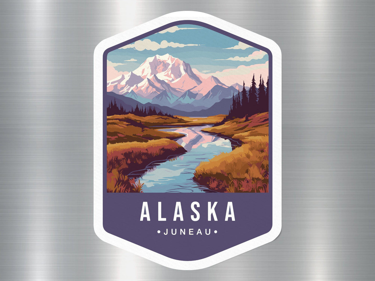 Wholesale Alaska State Travel Sticker