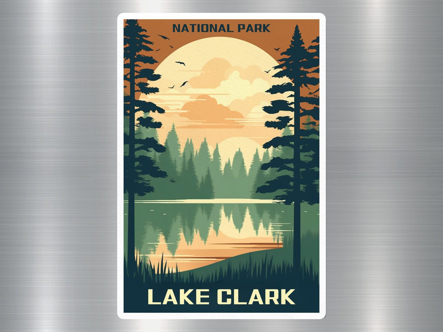 Wholesale Lake Clark National Park Sticker