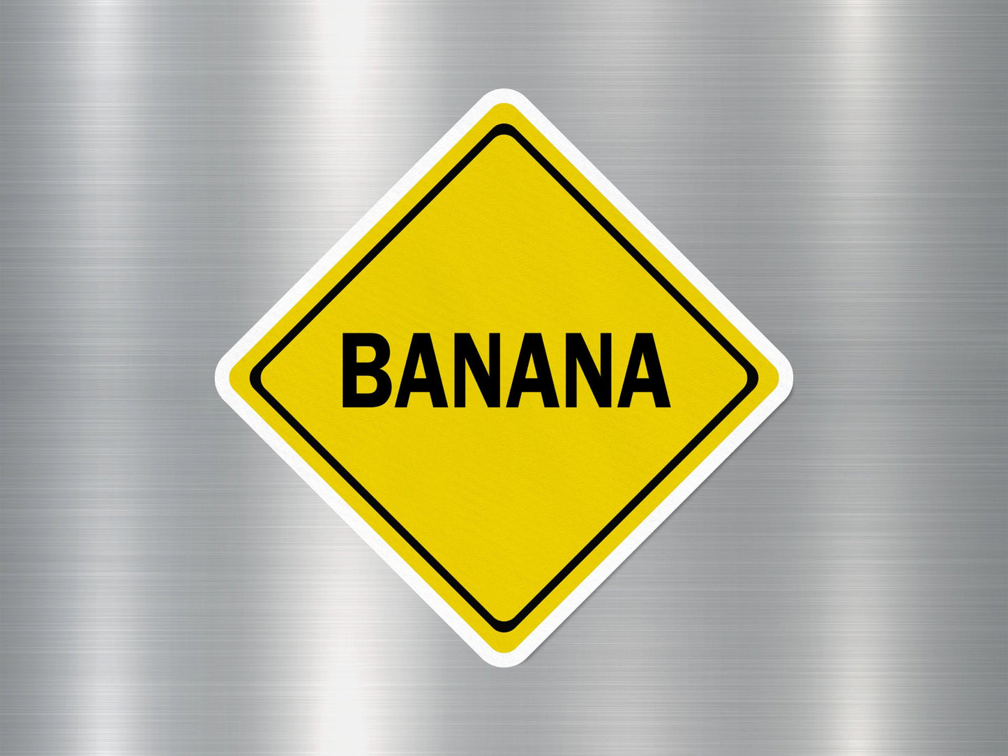 Wholesale Banana Funny Sign Sticker