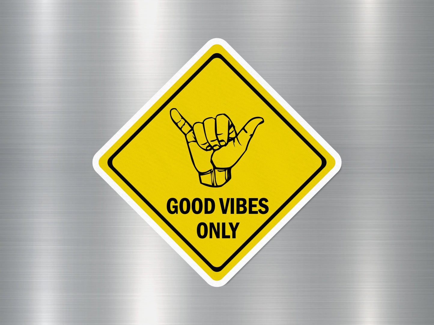 Wholesale Good Vibes Only Funny Sign Sticker