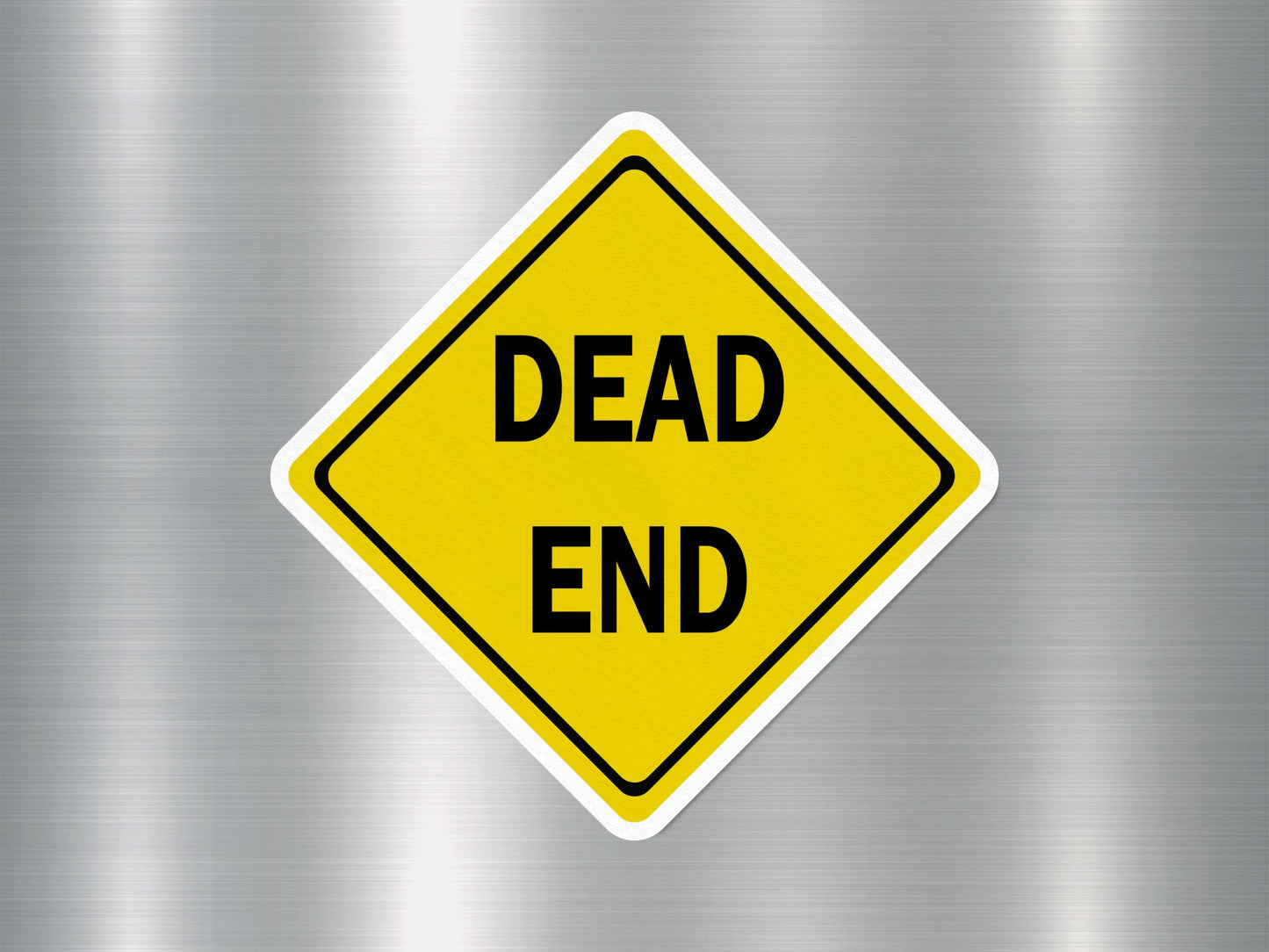 Wholesale Dead End 1 Funny Sign Sticker