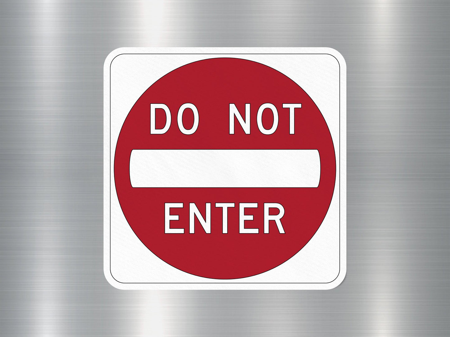Wholesale Do Not Enter Sign Sticker