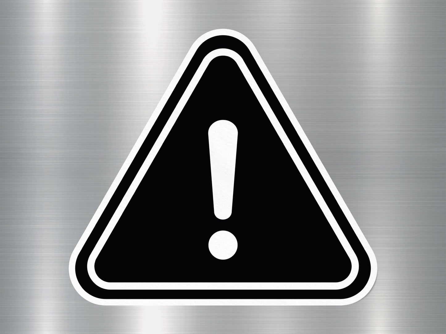 Wholesale Warning Sign Sticker