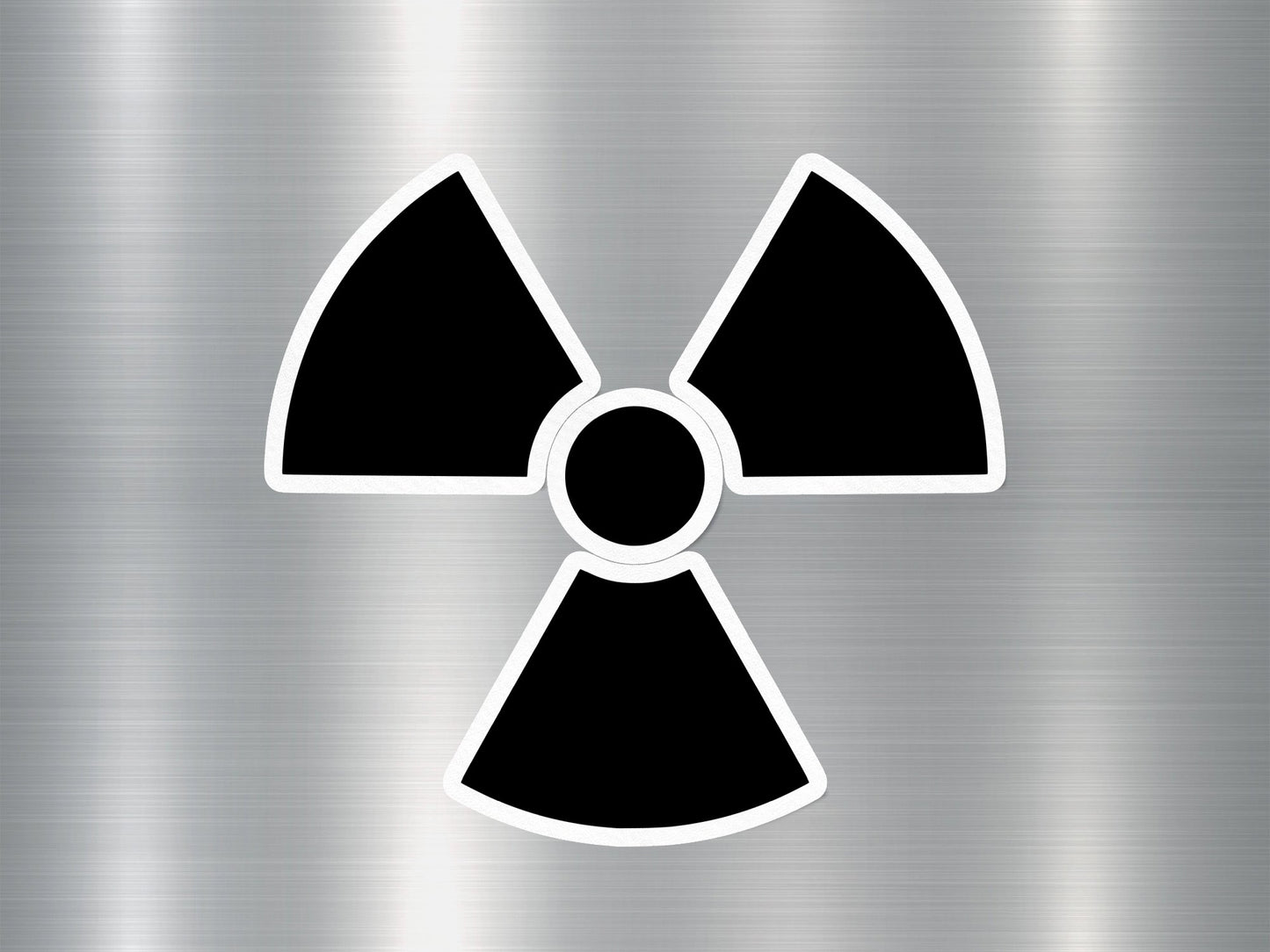 Wholesale Neon Radioactivity Sign Sticker