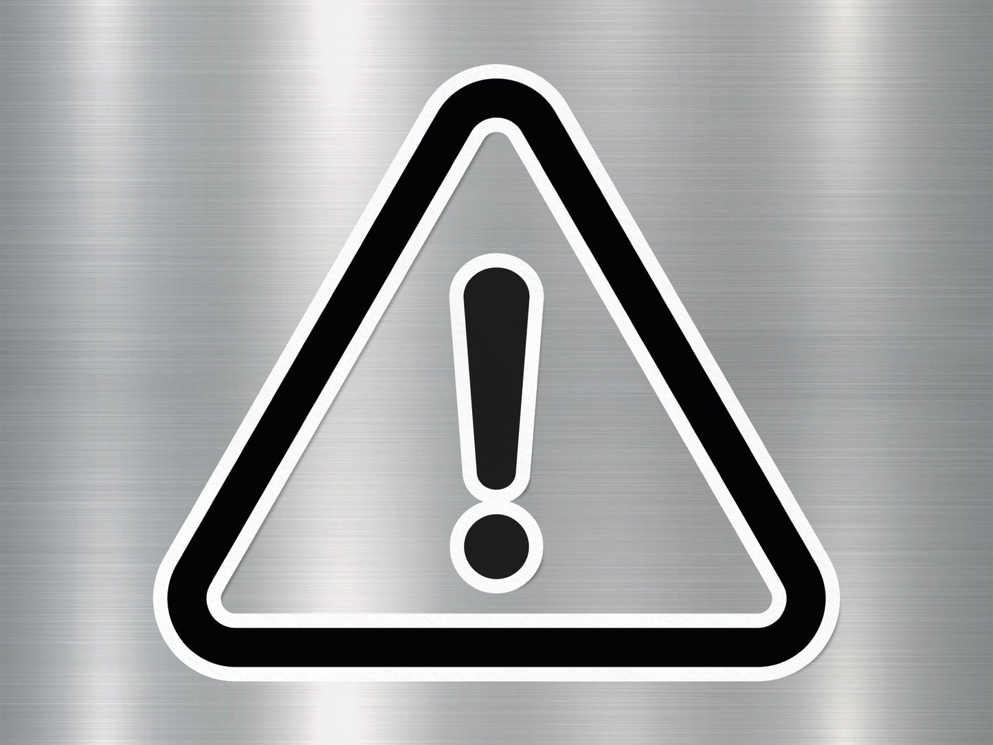 Wholesale Warning caution Sign Sticker