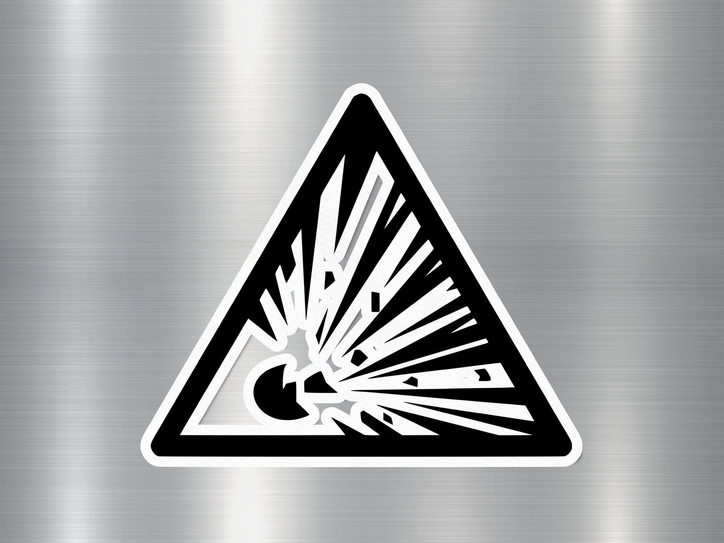 Wholesale High voltage icon Sign Sticker