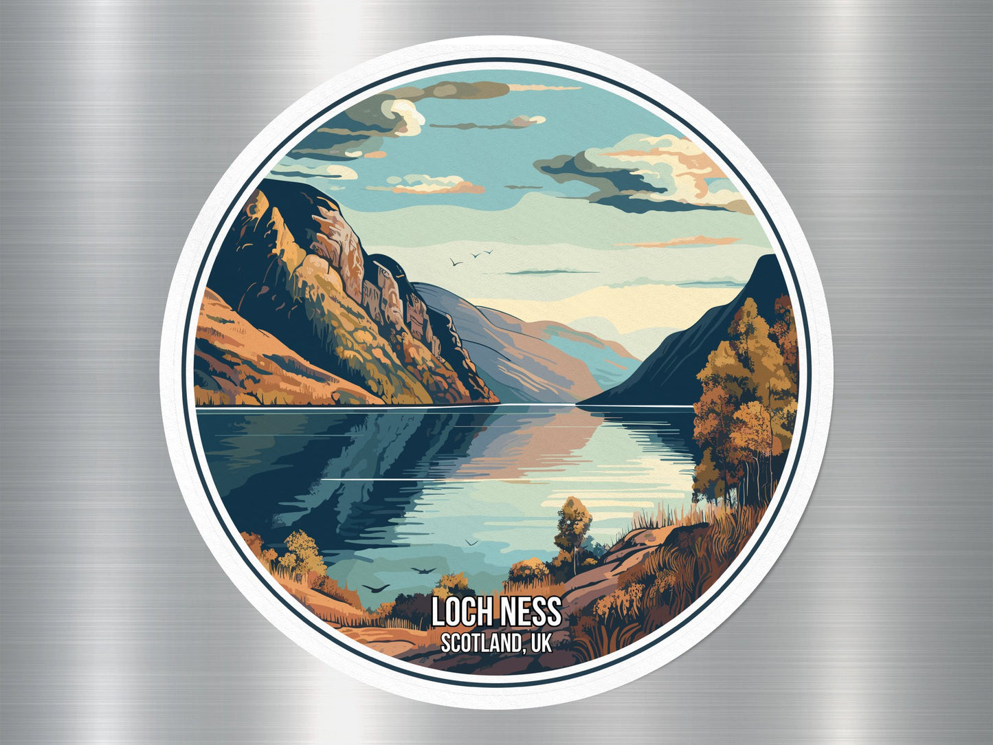 Wholesale Loch Ness UK National Park Sticker