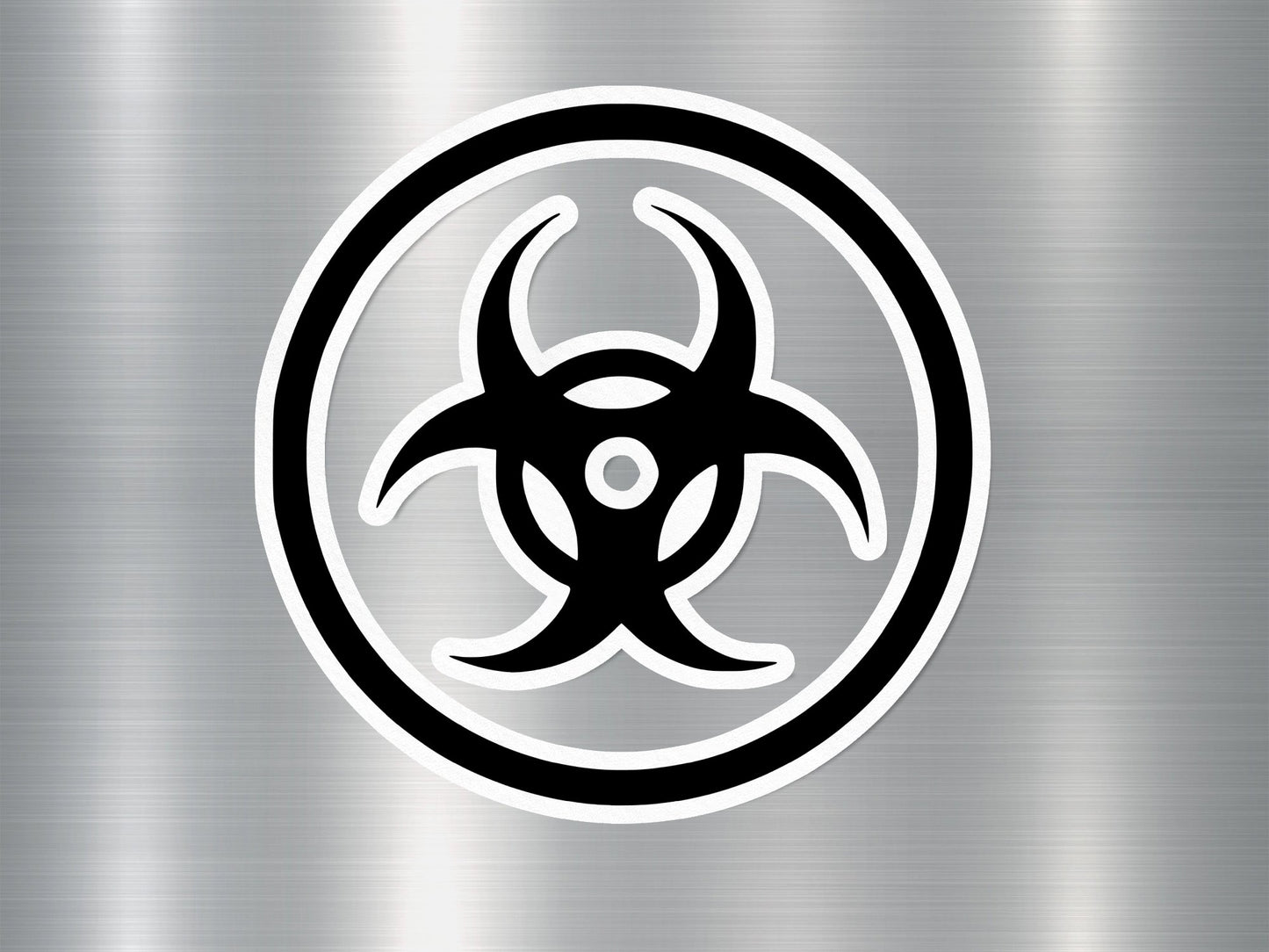 Wholesale Biohazard 6 Sign Sticker