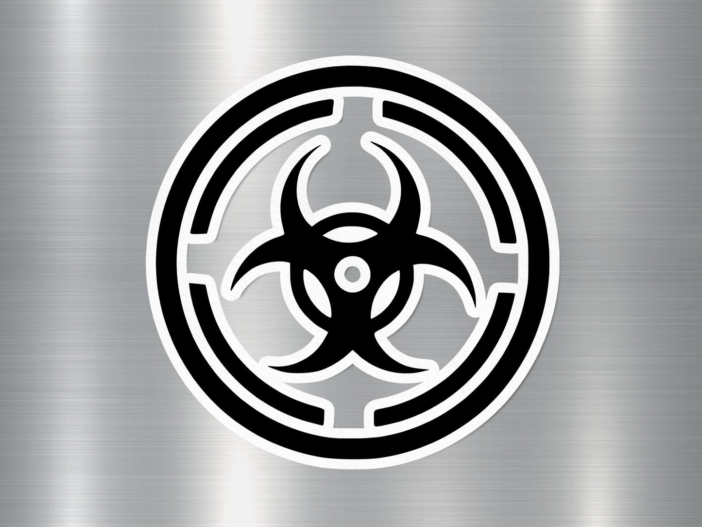 Wholesale Biohazard 7 Sign Sticker
