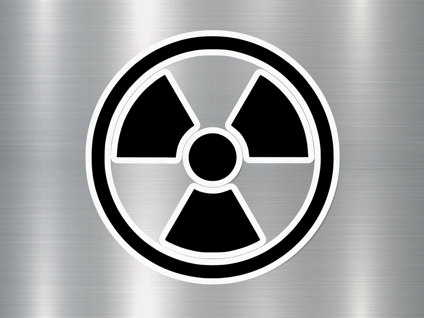 Wholesale Nuclear Symbol Sign Sticker