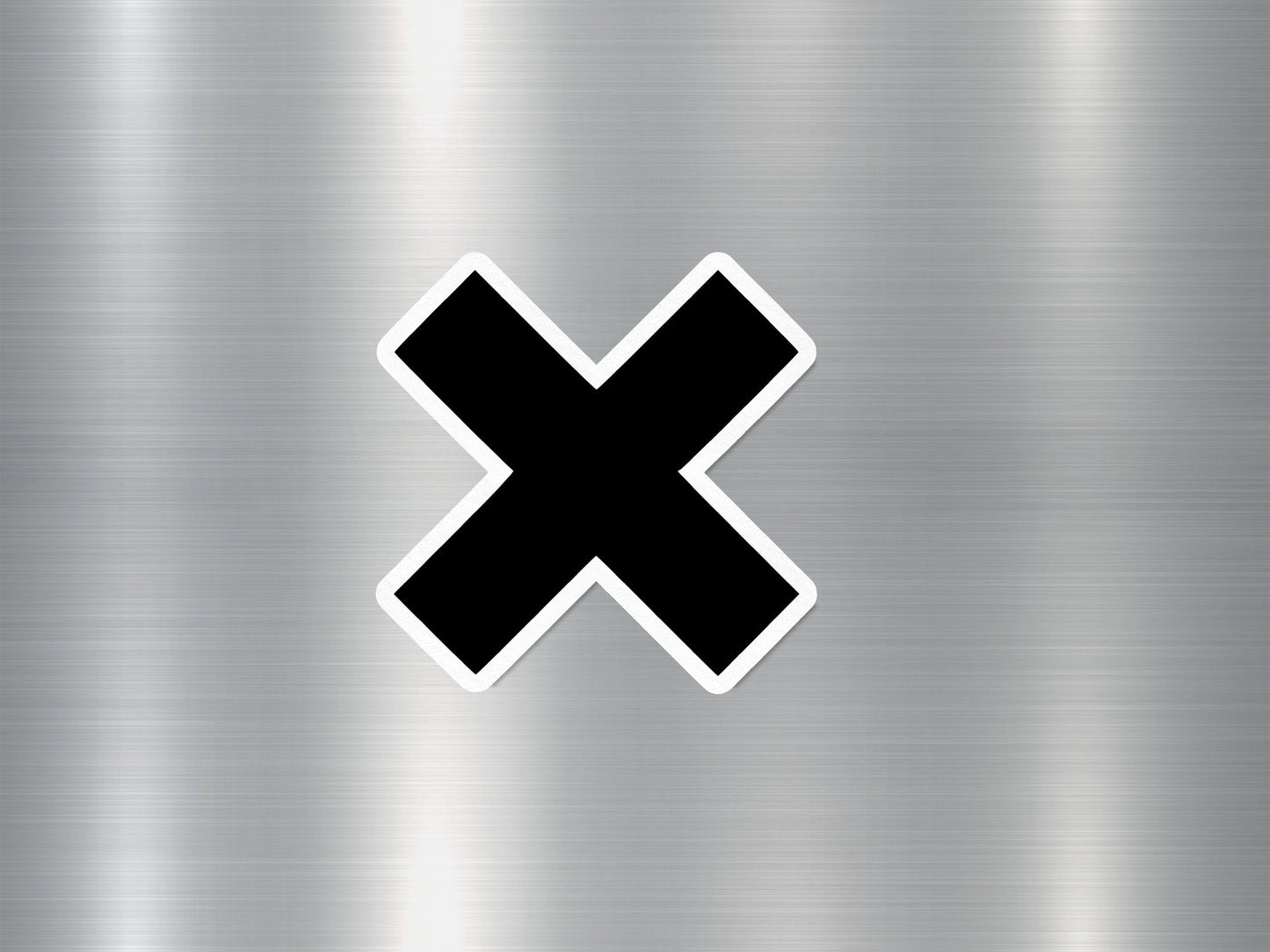 Wholesale Cancel Sign Sticker