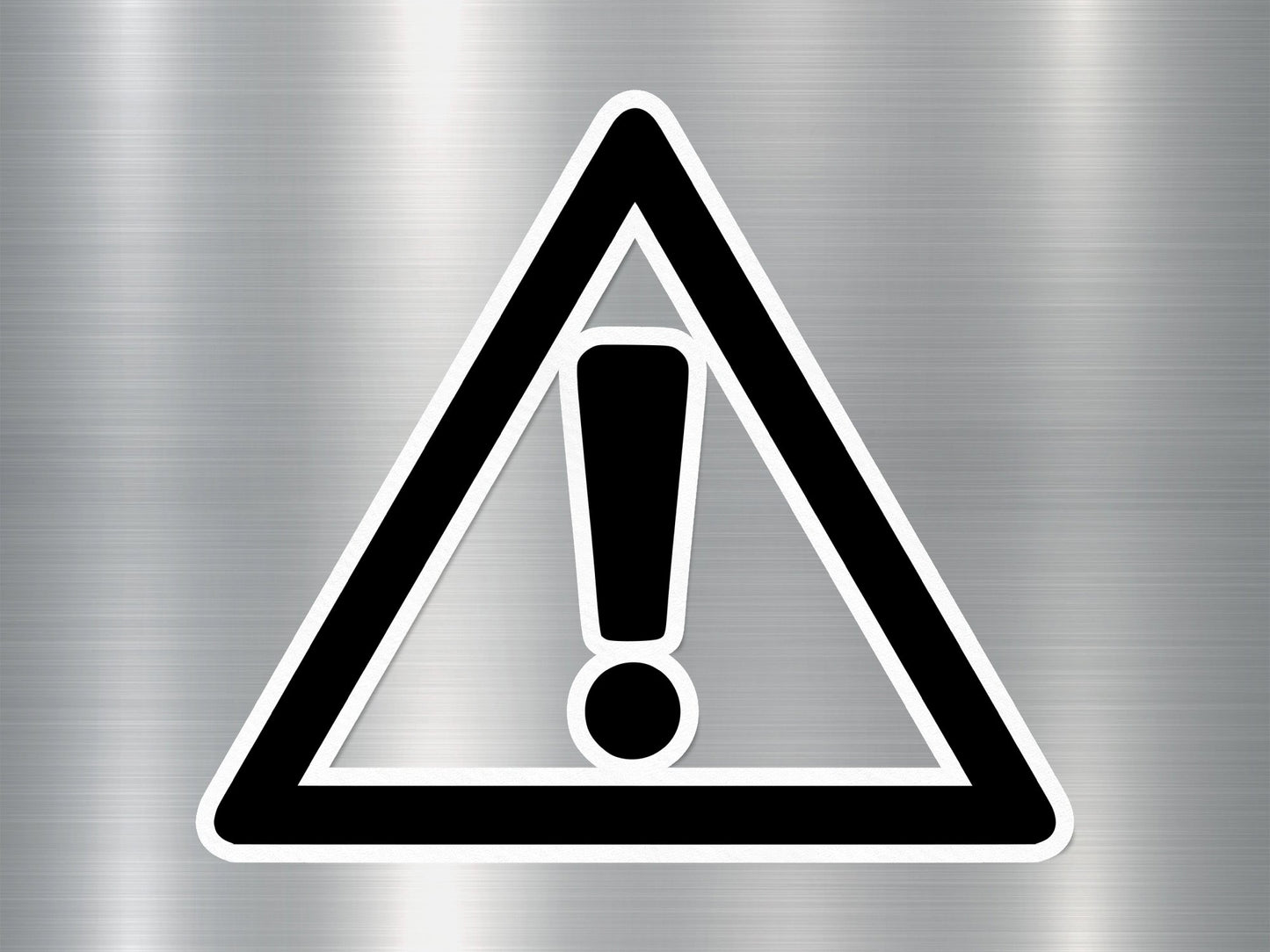 Wholesale Exclamation Mark Alert Sign Sticker
