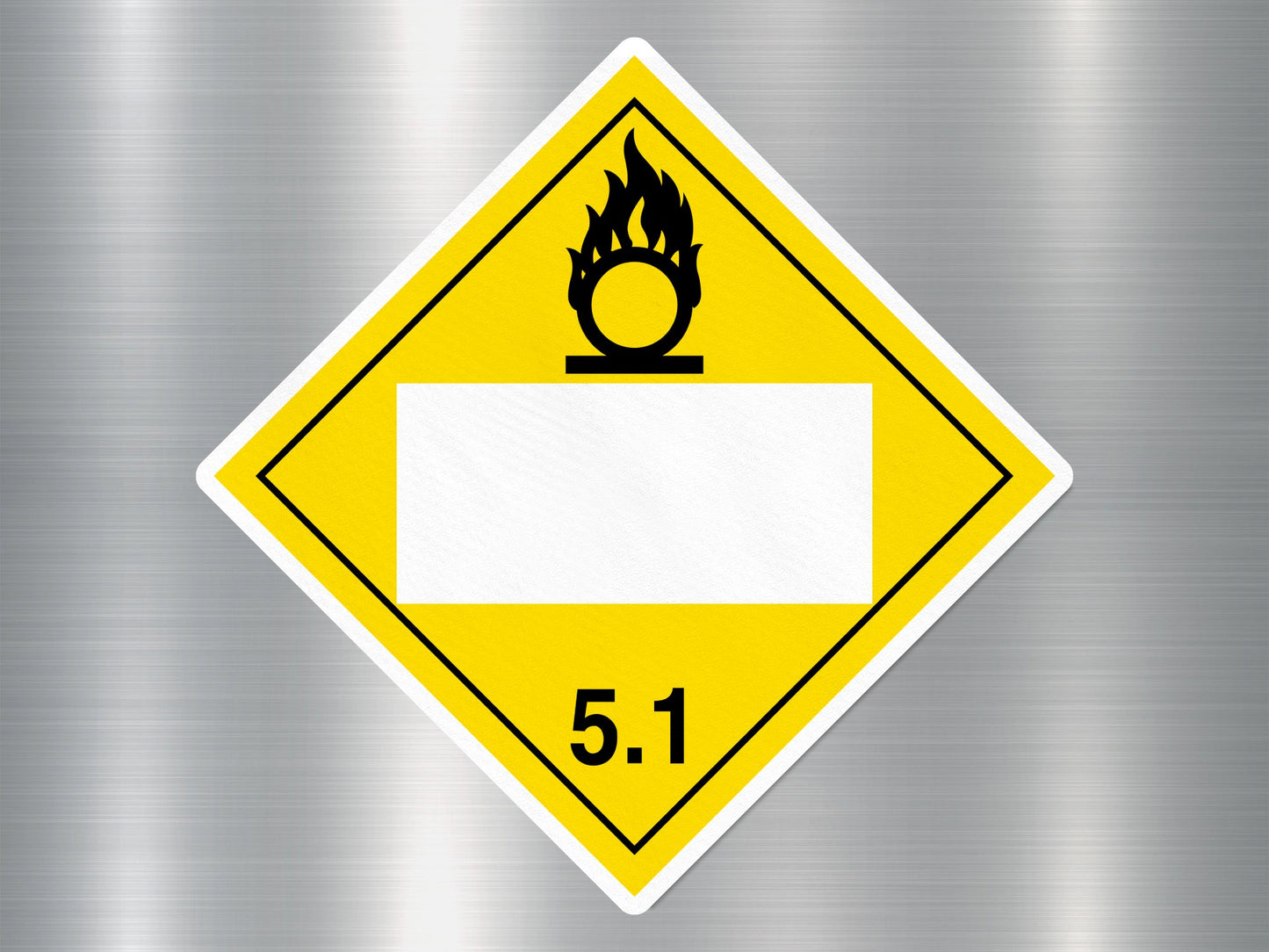 Wholesale Hazard Class 5.1 Placards Sign Sticker