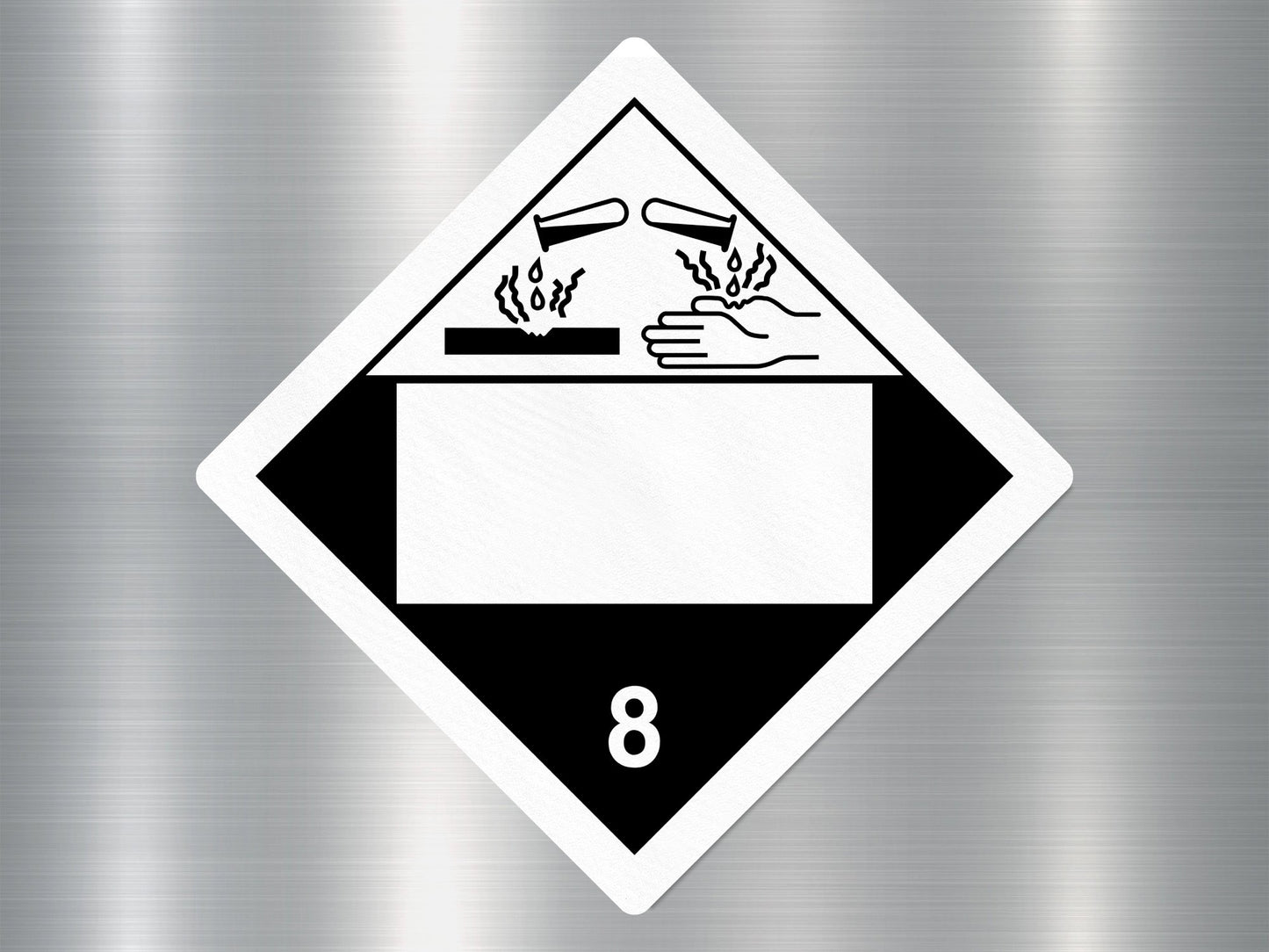 Wholesale Label Master Corrosive Placard Sign Sticker