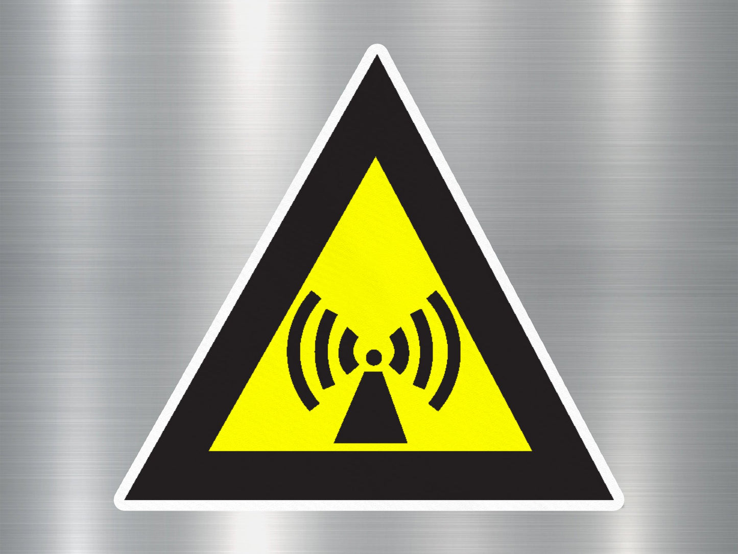 Wholesale Warning Symbol Yellow Sign Sticker