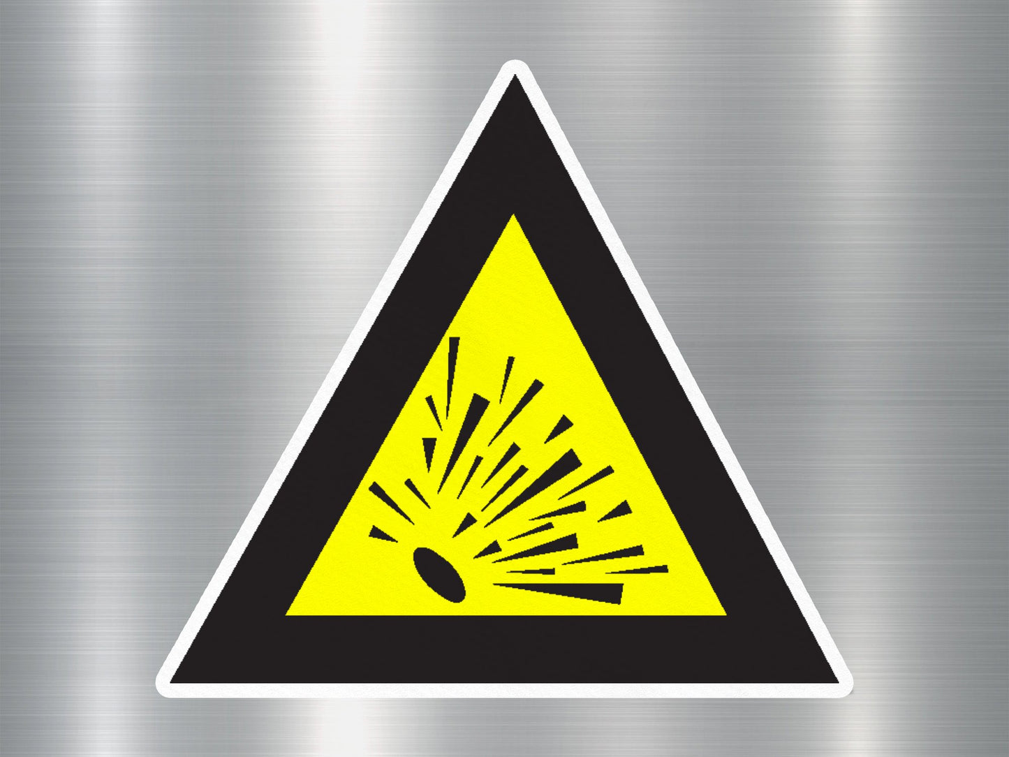 Wholesale Danger Explosion Sign Sticker