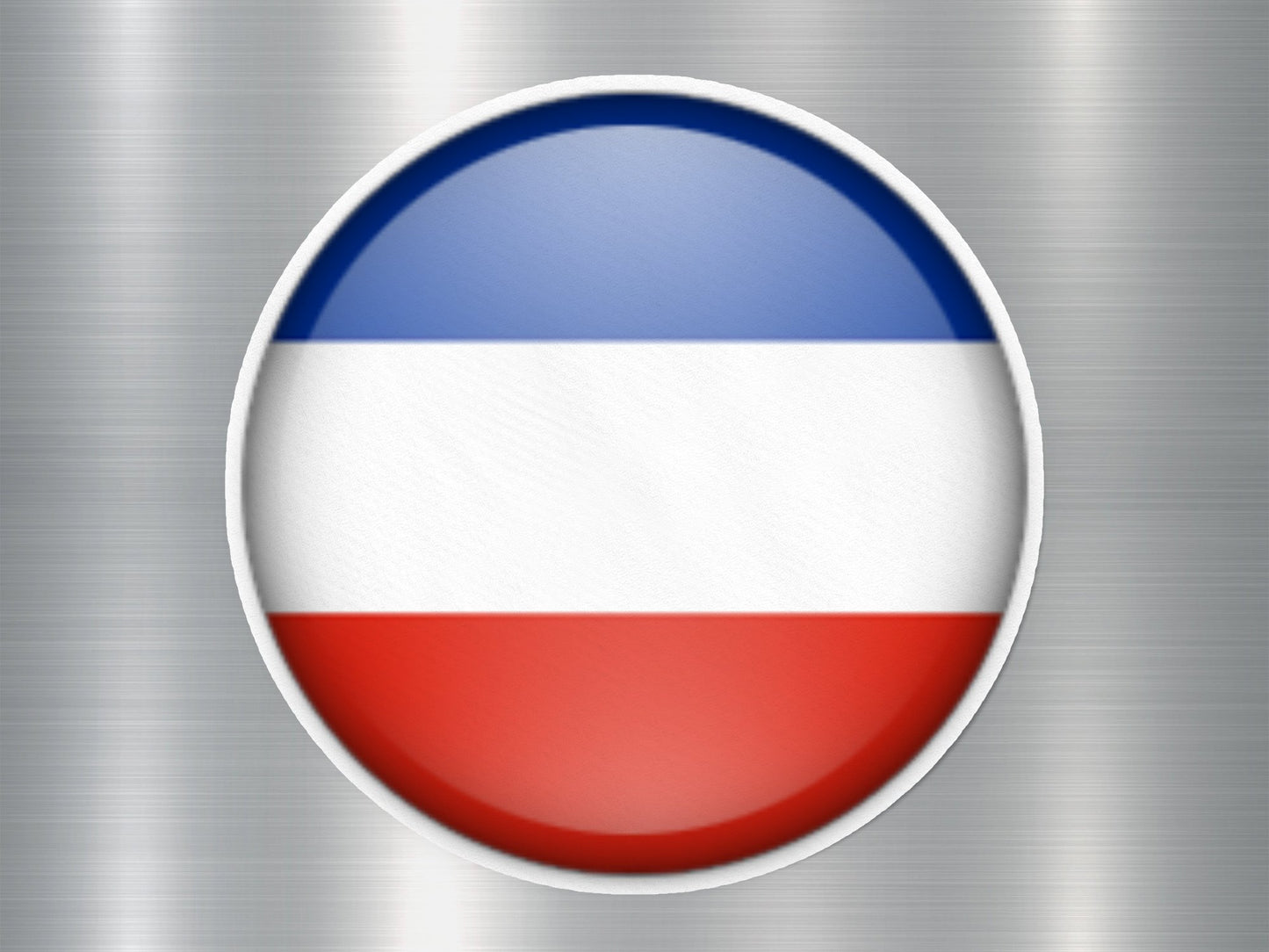Wholesale Los Altos Button Flag Sticker