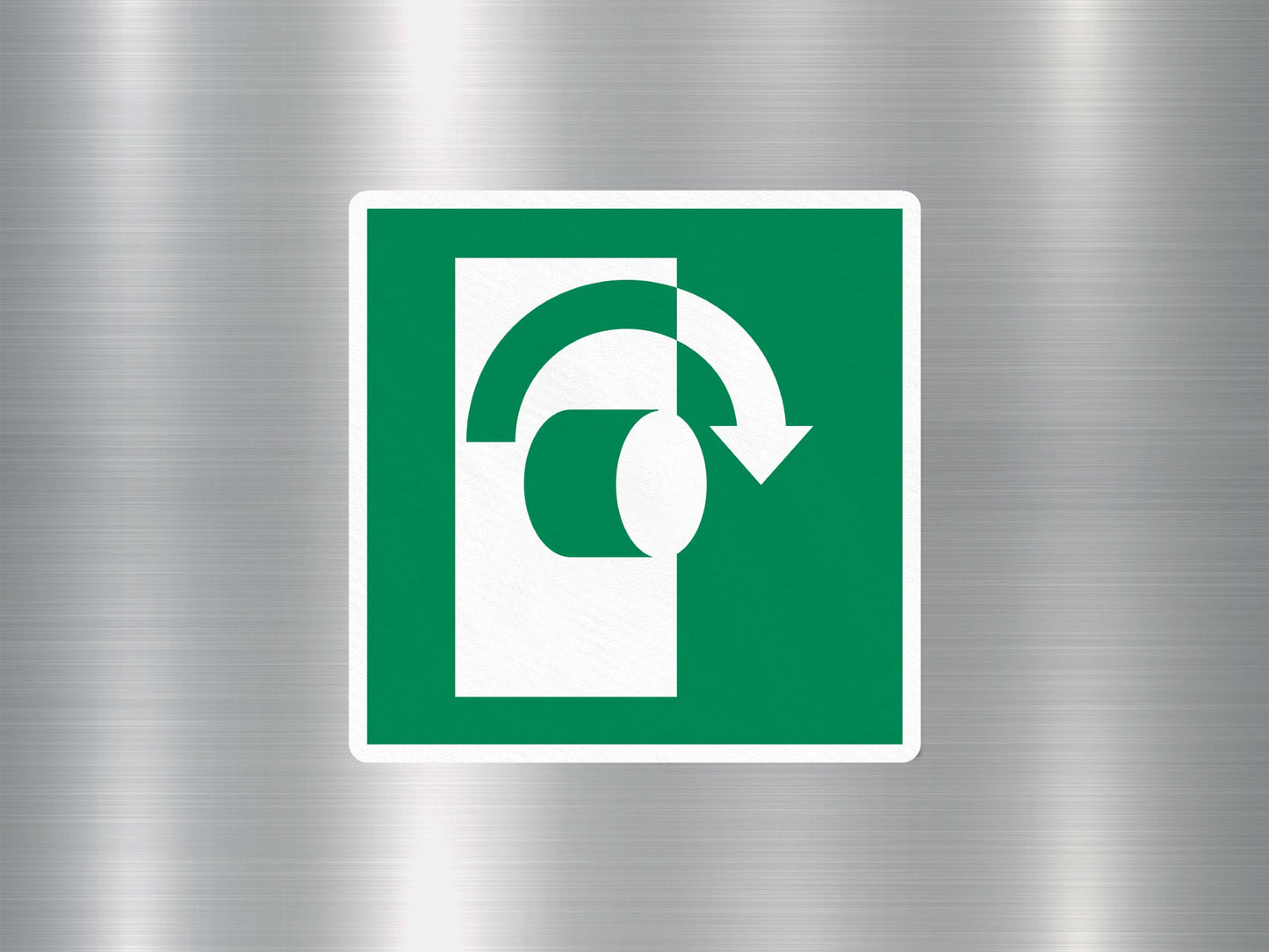 Wholesale Right Safe Condition First Stock Sign Sticker
