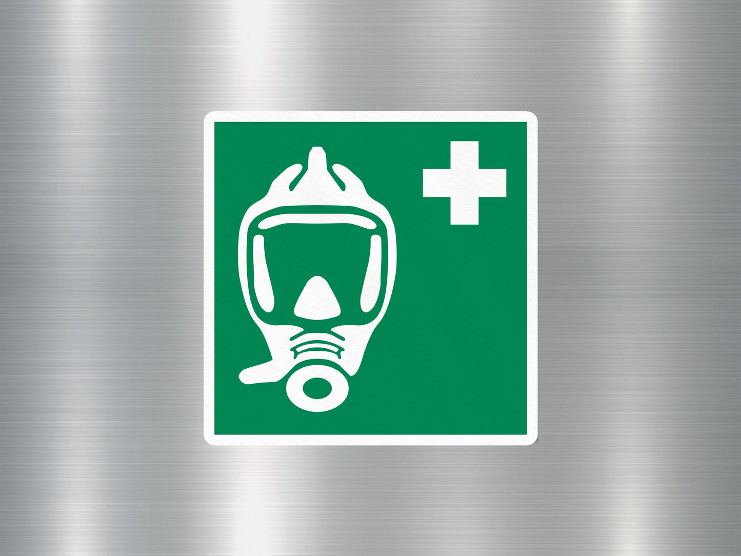 Wholesale Emergency Escape Breathing Device Sign Sticker