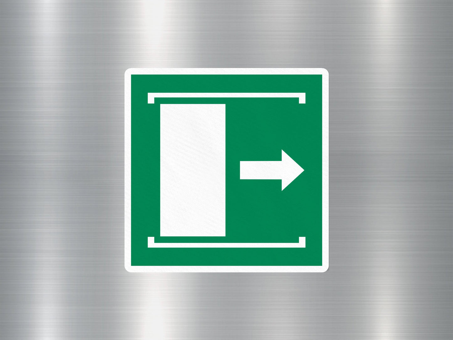 Wholesale Door Slides Right Sign Sticker
