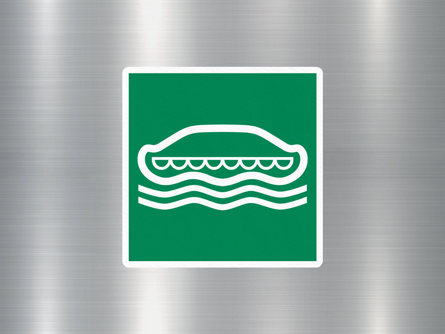 Wholesale Lifeboat Safe Sign Sticker