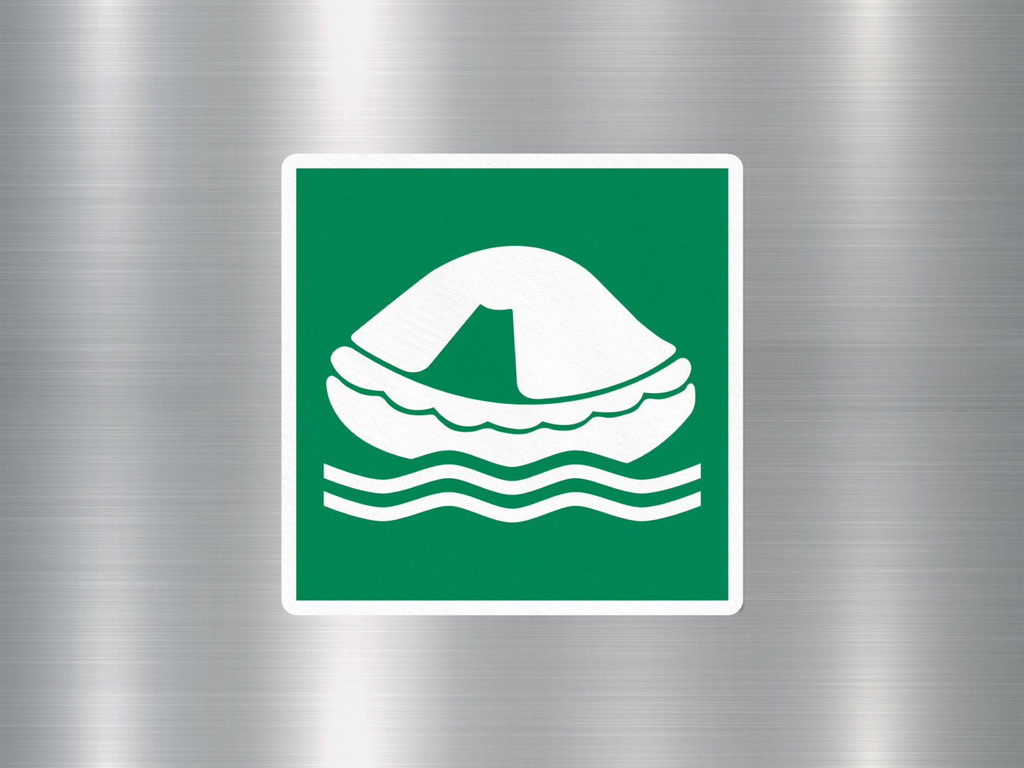 Wholesale Life raft Royalty Sign Sticker