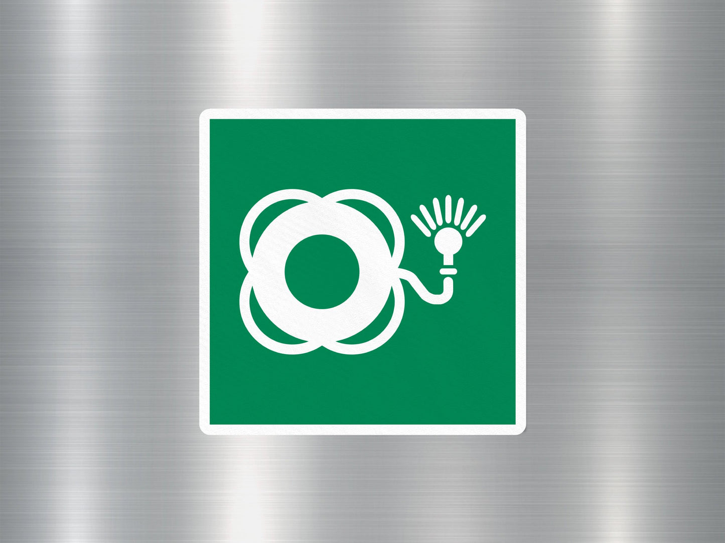 Wholesale Lifebuoy With Light Sign Sticker