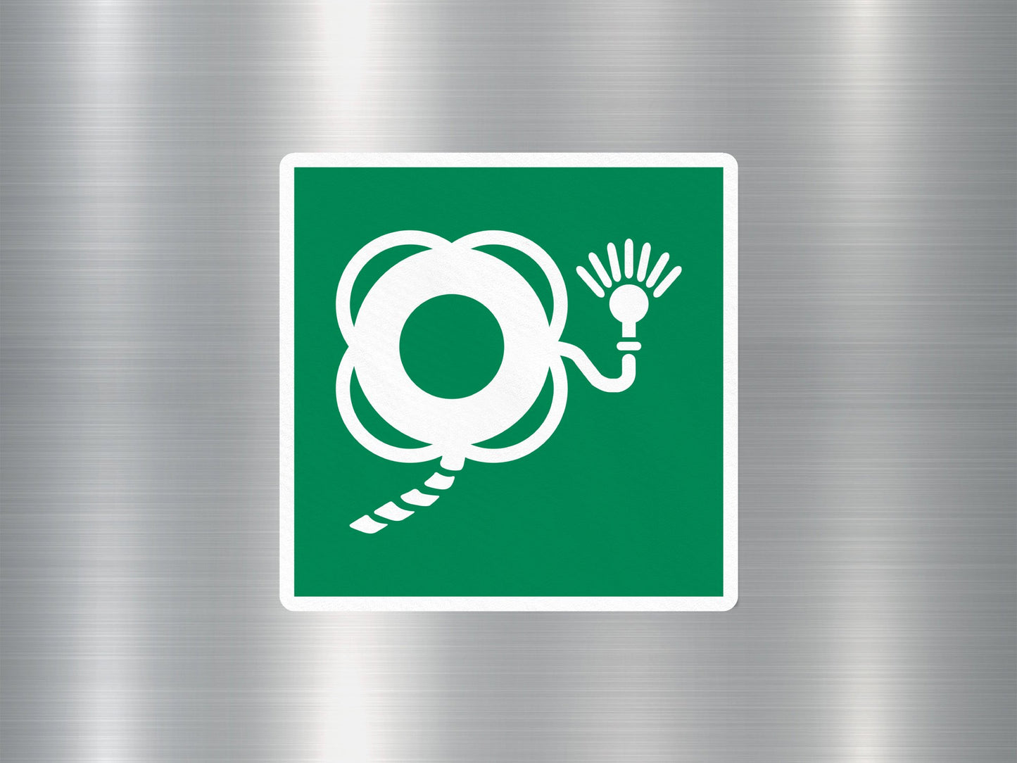 Wholesale Lifebuoy With Line & Light Sign Sticker