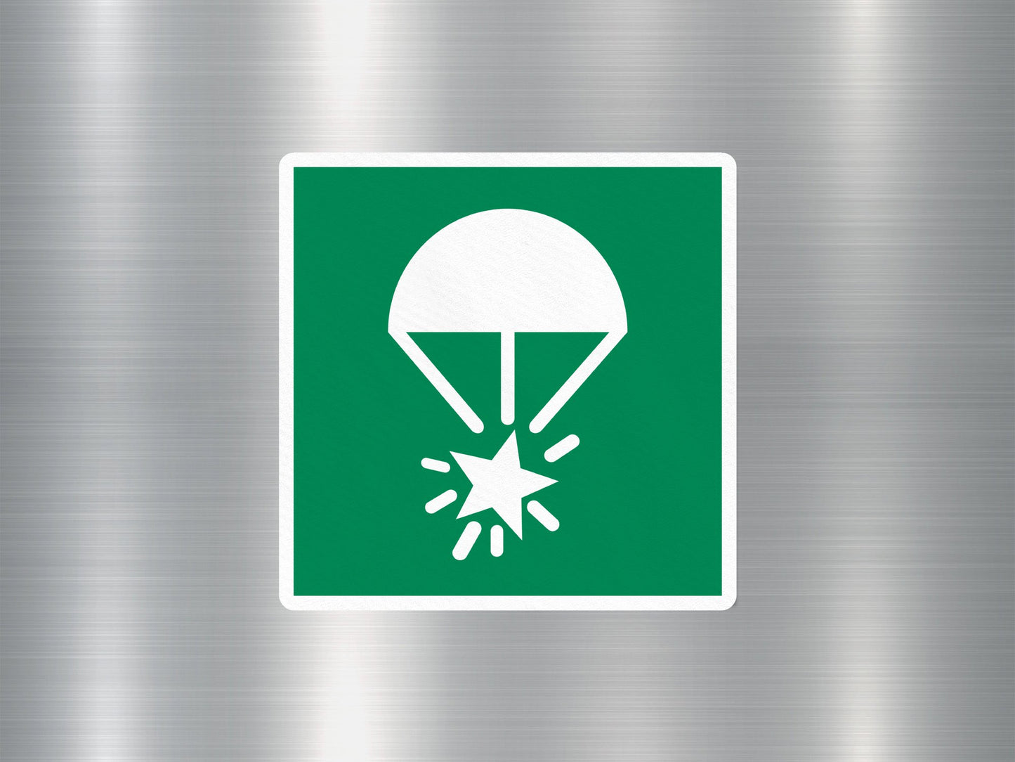 Wholesale Rocket Parachute Flare Sign Sticker