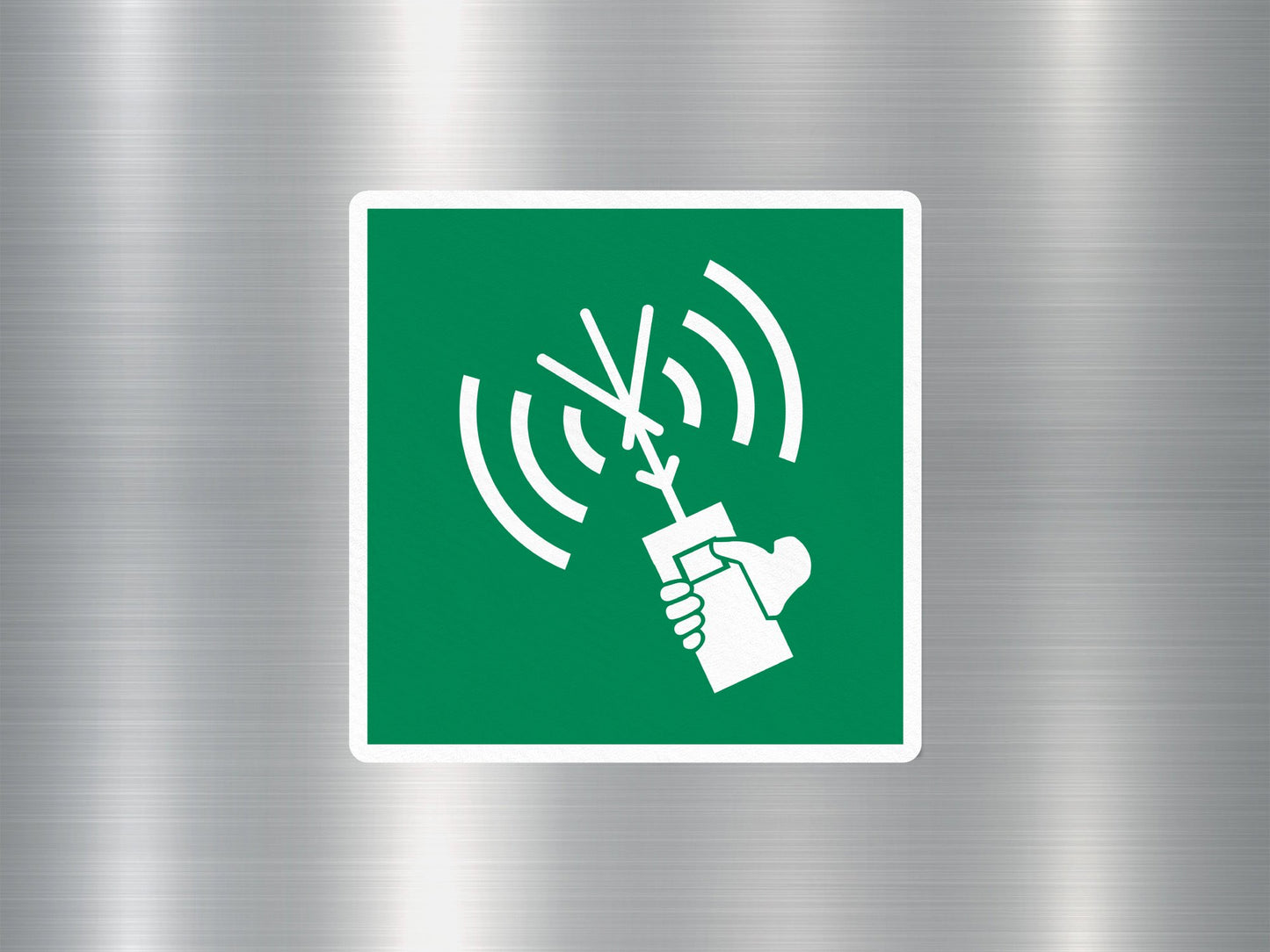 Wholesale Emergency Position Sign Sticker