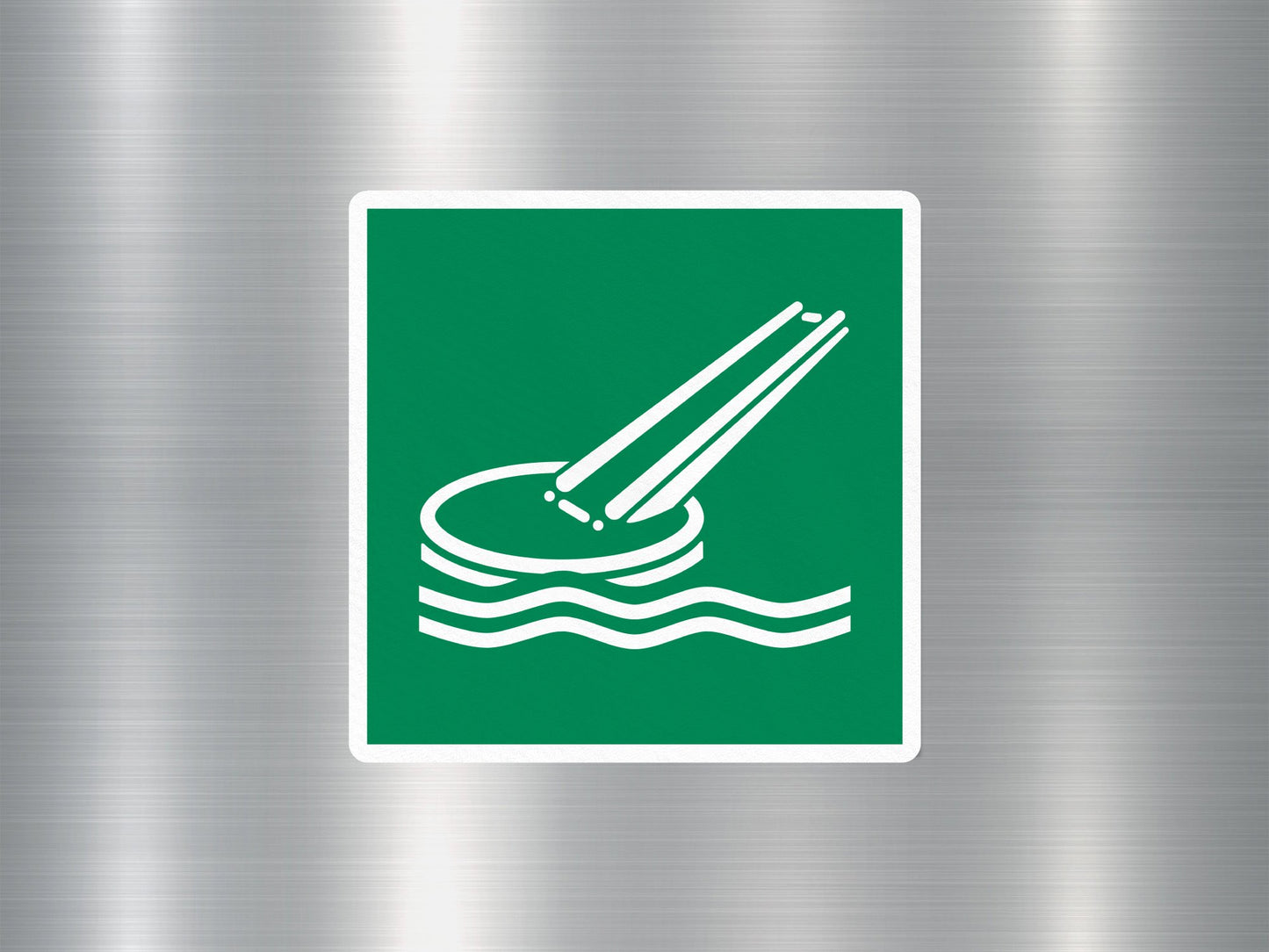 Wholesale Evacuation slide Royalty Sign Sticker