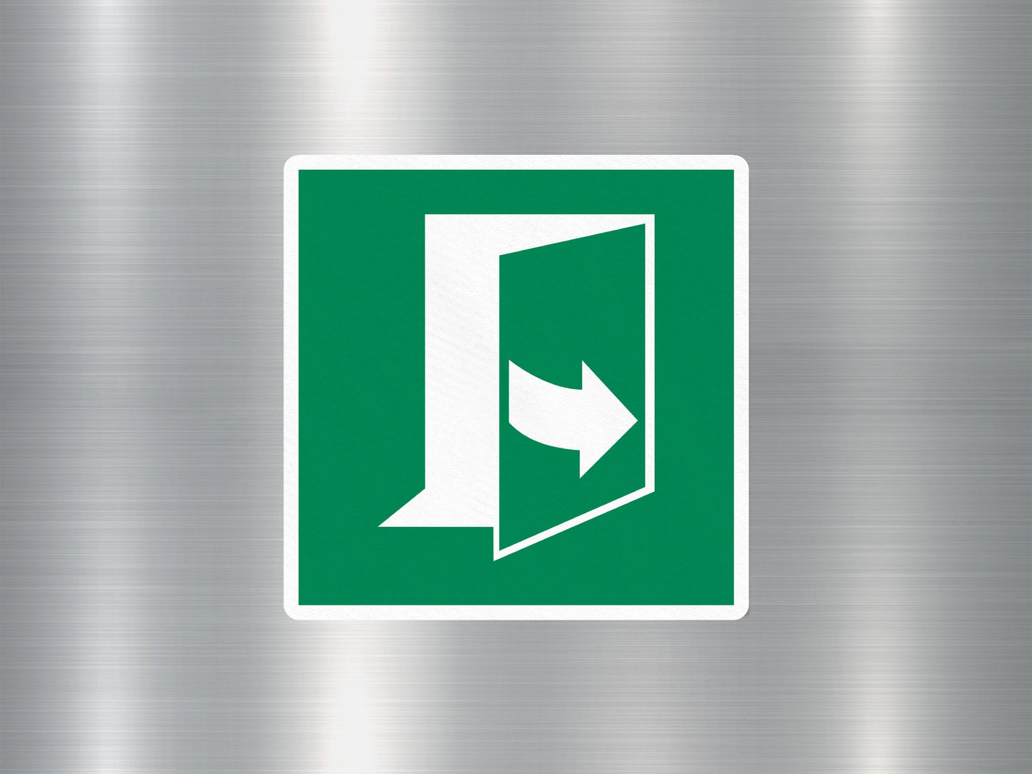 Wholesale Door Opens Left-Hand Side Sign Sticker