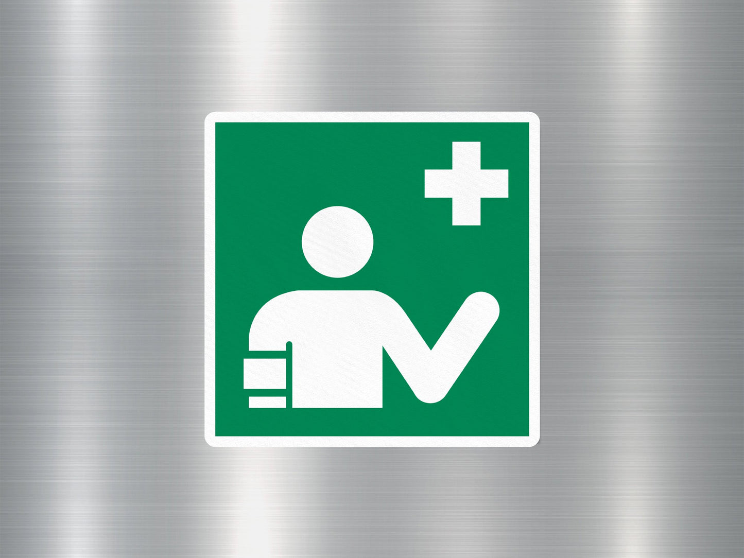 Wholesale First Aider Sign Sticker