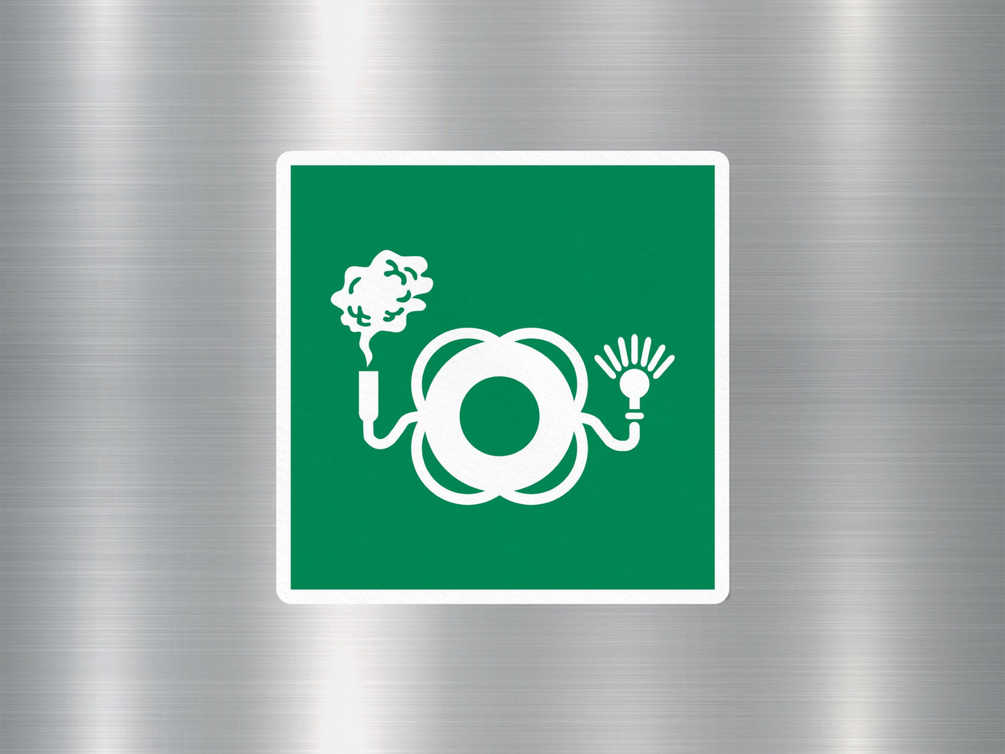 Wholesale Lifebuoy with Light and Smoke Sign Sticker