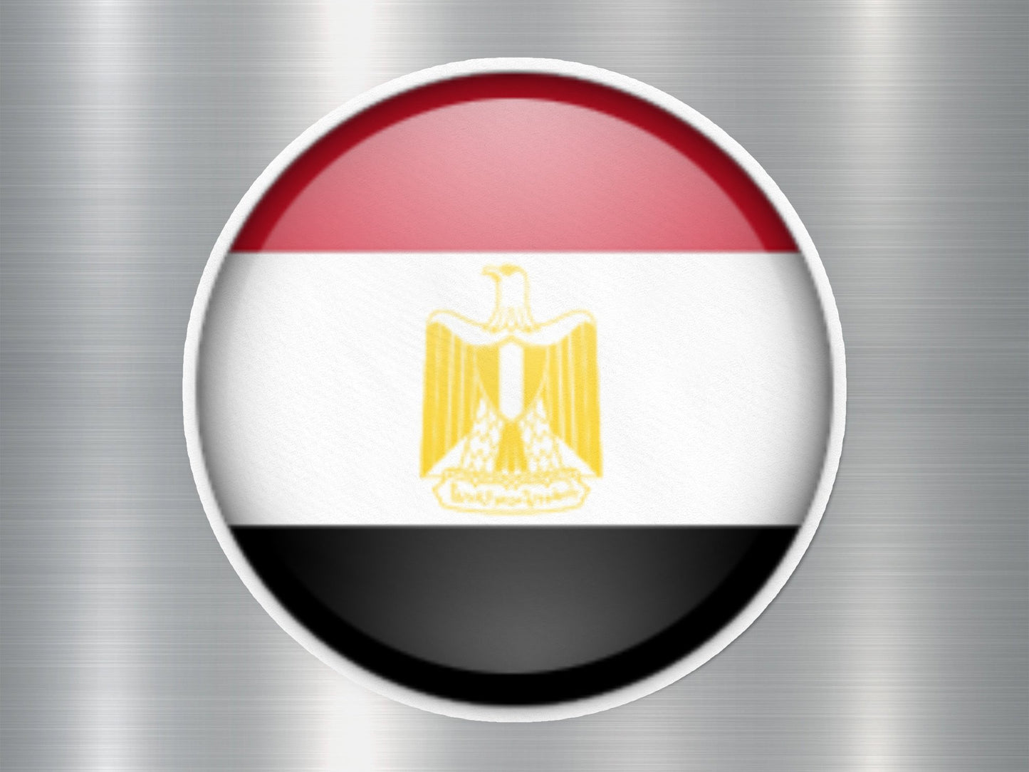 Wholesale Egypt Button Flag Sticker