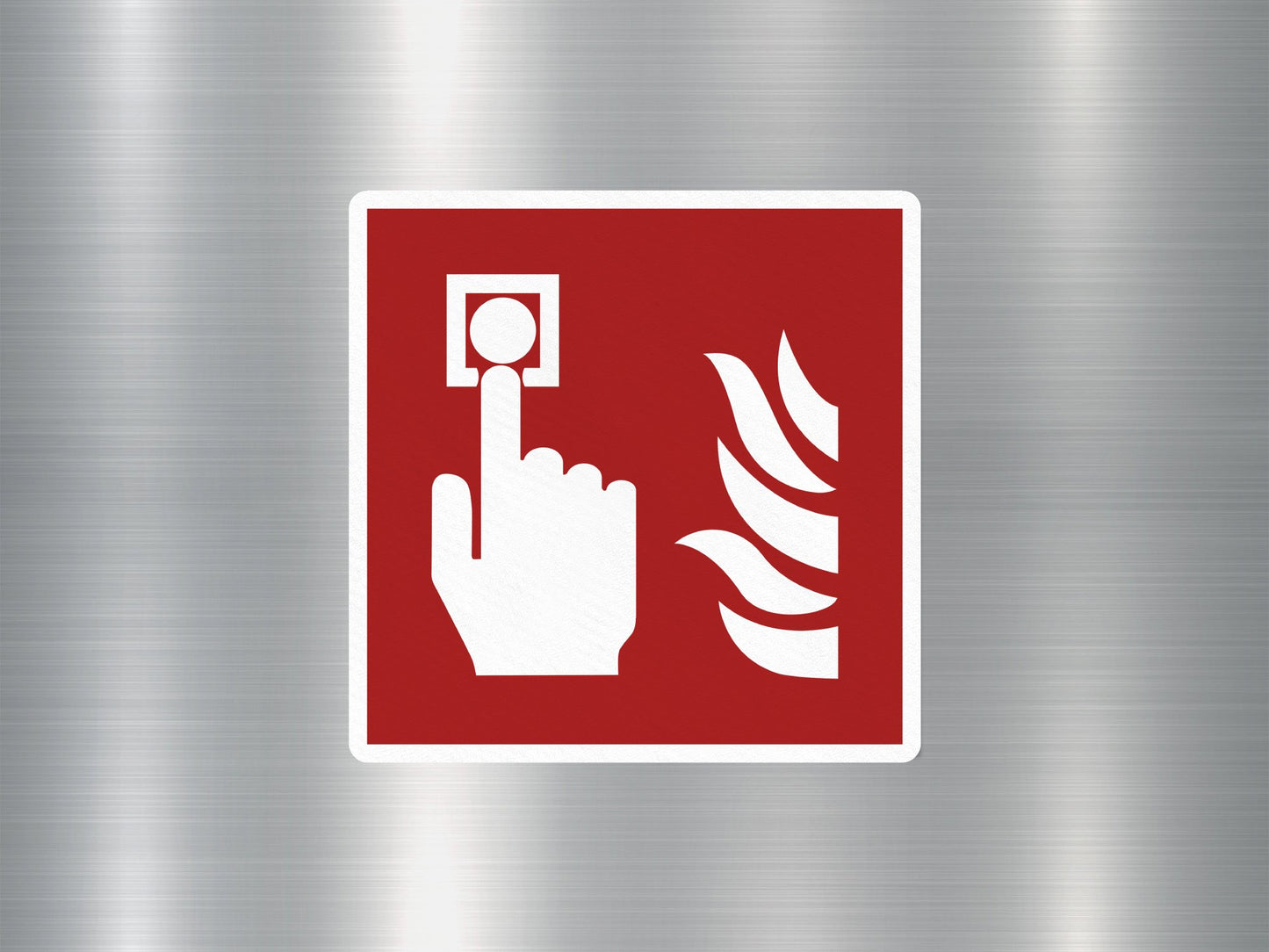 Wholesale Fire Alarm Royalty Sign Sticker