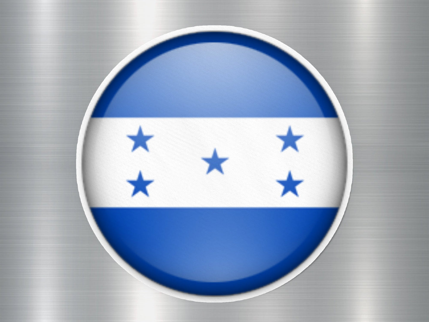 Wholesale Honduras Button Flag Sticker