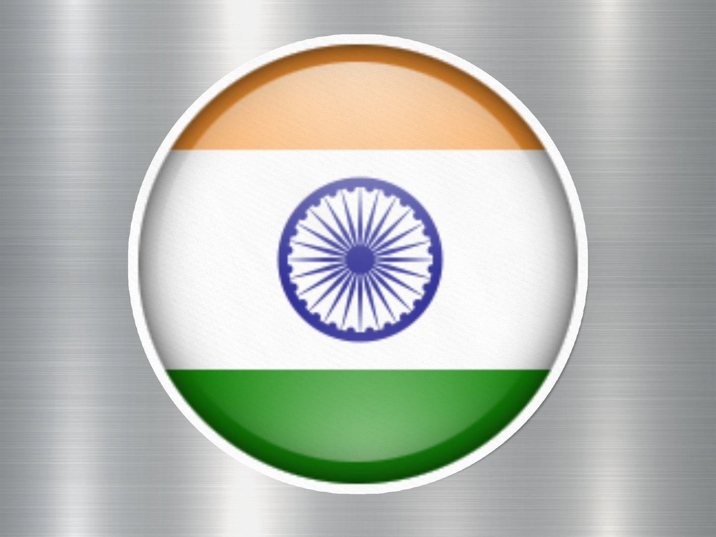 Wholesale India Button Flag Sticker