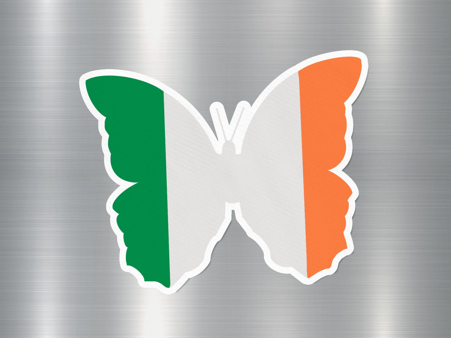 Wholesale Ireland Butterfly Flag Sticker