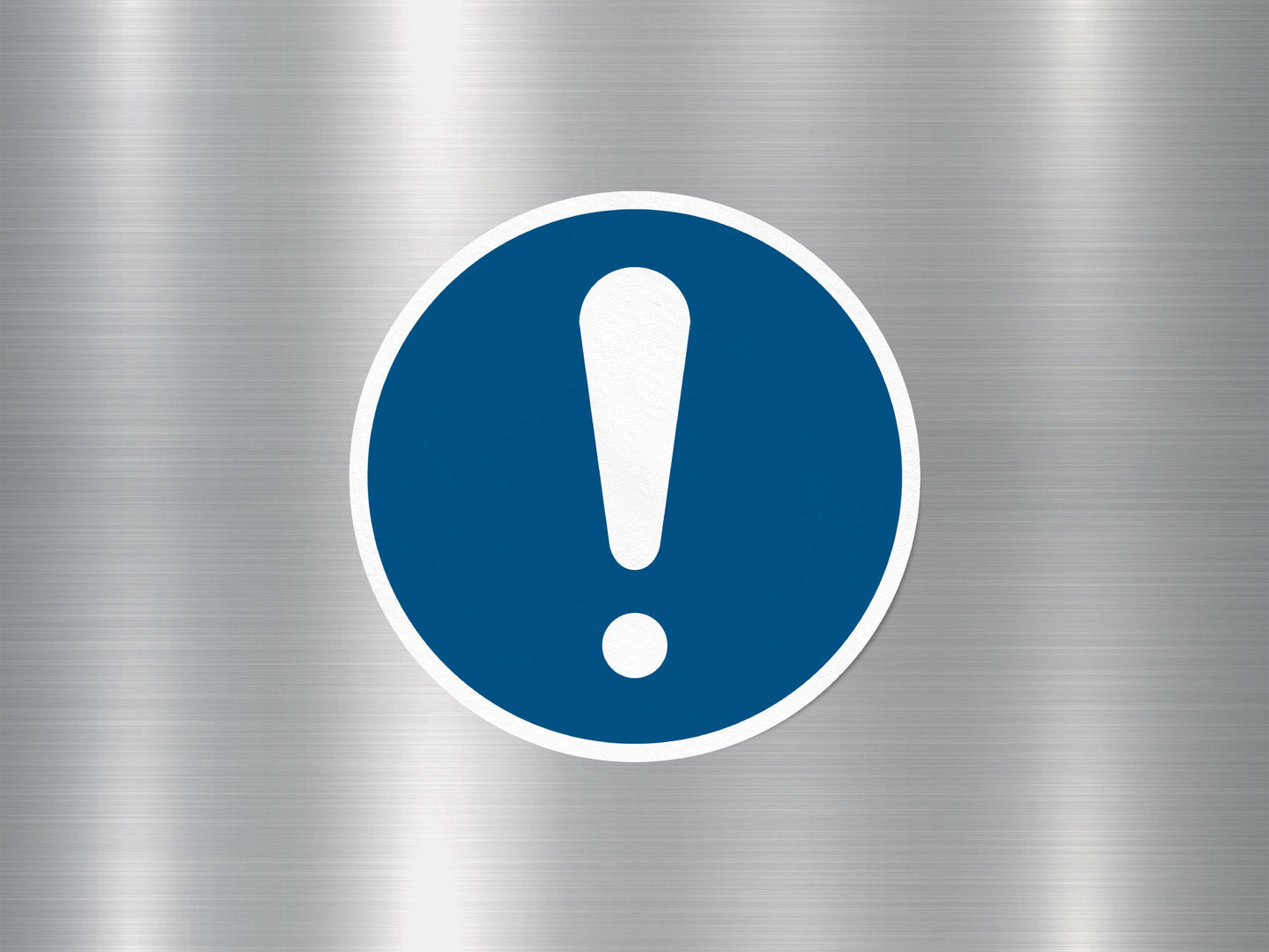 Wholesale Commanded Safety Sign Sticker