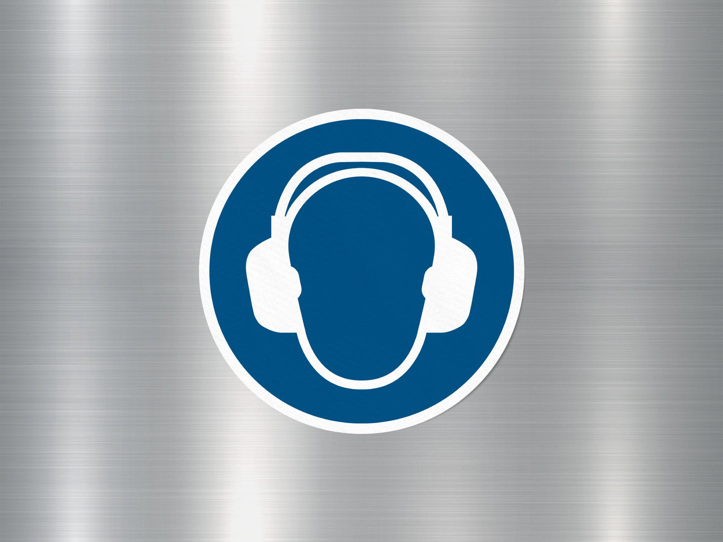 Wholesale Ear Protection Sign Sticker