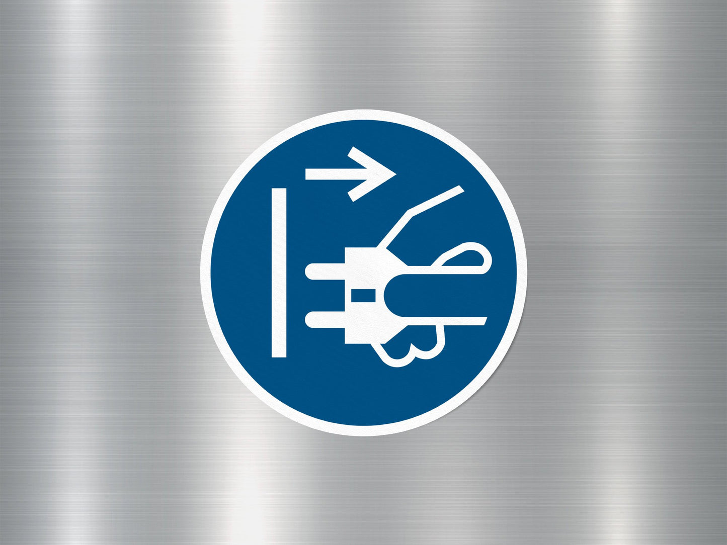 Wholesale Sign Unplug Power Cord Sign Sticker