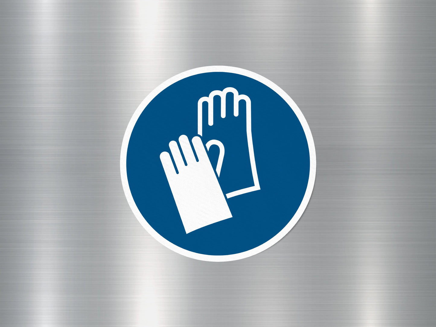 Wholesale Hand Guard Sign Sticker