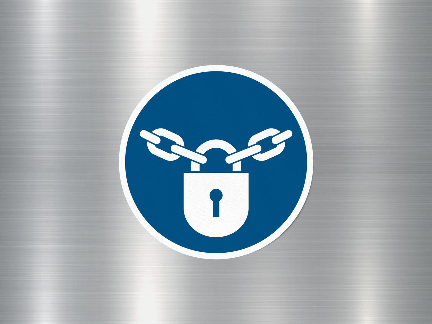 Wholesale Keep Locked Sign Sticker
