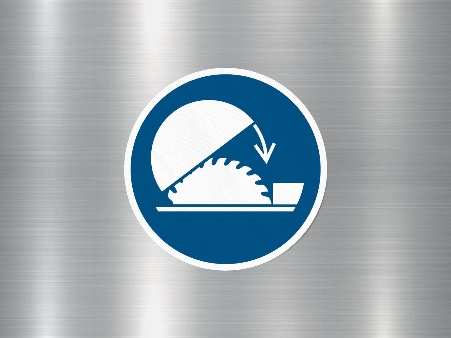 Wholesale Use Table Saw Sign Sticker