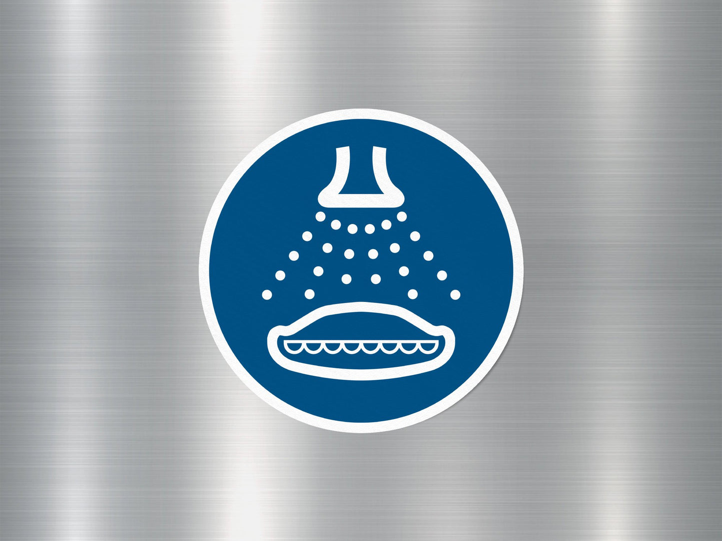 Wholesale Water Spray Sign Sticker