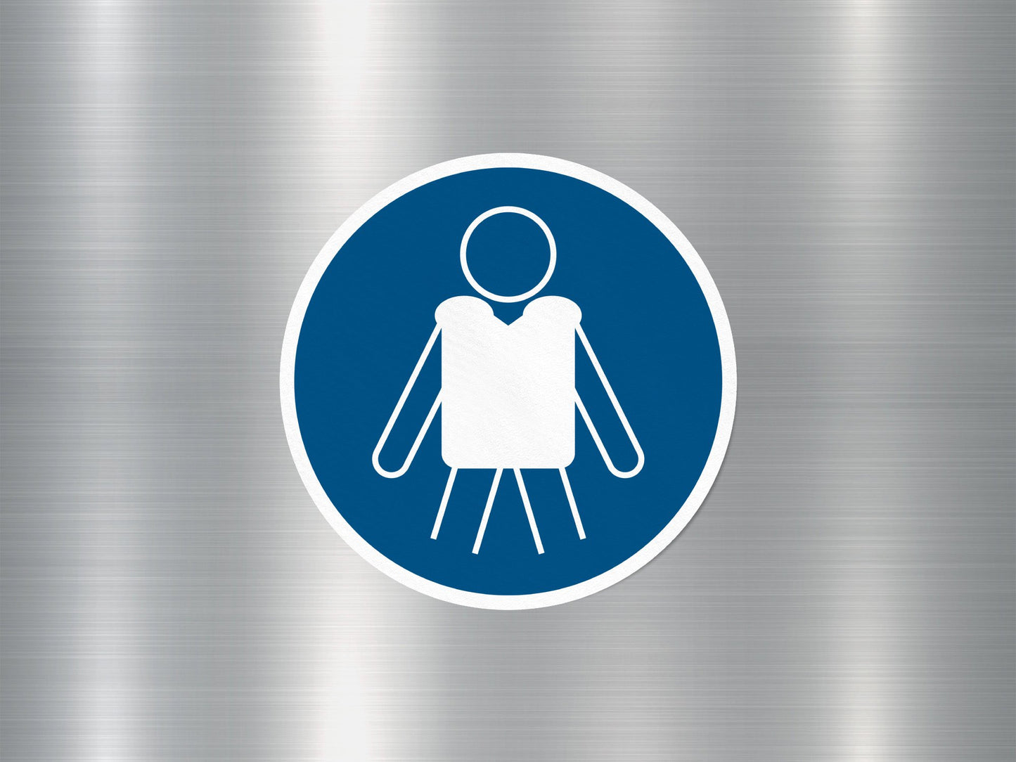 Wholesale Wear Life jacket Sign Sticker