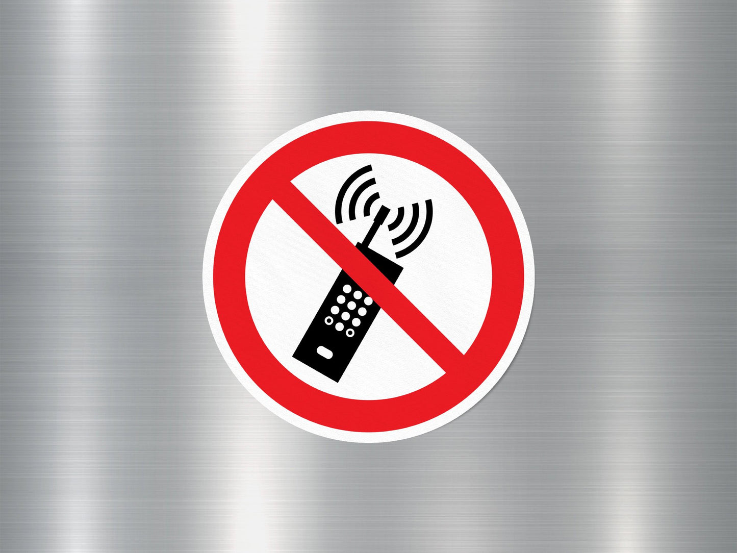 Wholesale No Mobile Phones Sign Sticker