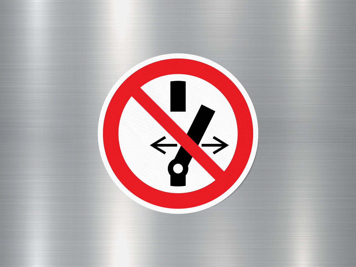 Wholesale Do Not Switch Sign Sticker