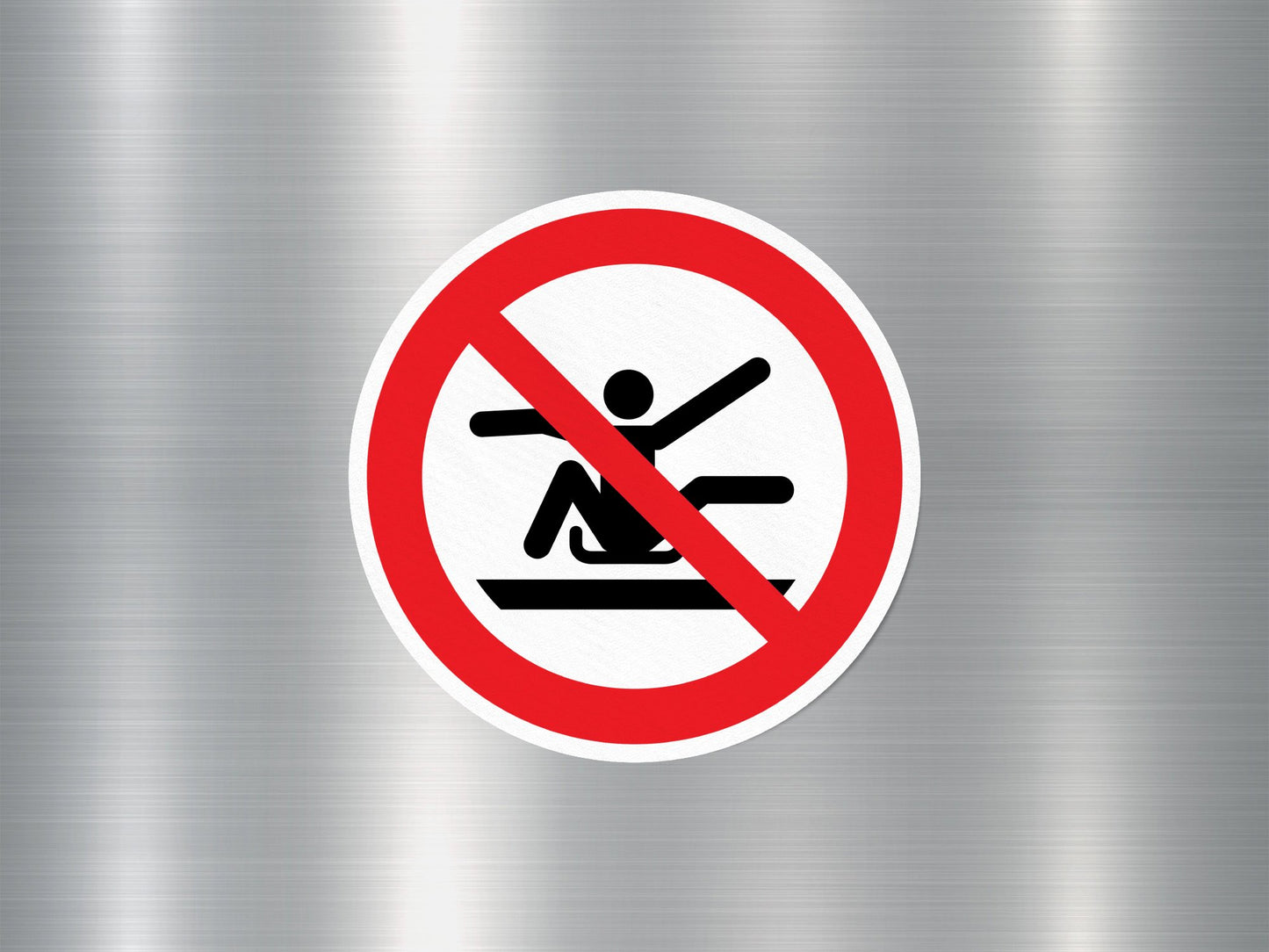 Wholesale Do Not Stretch Sign Sticker